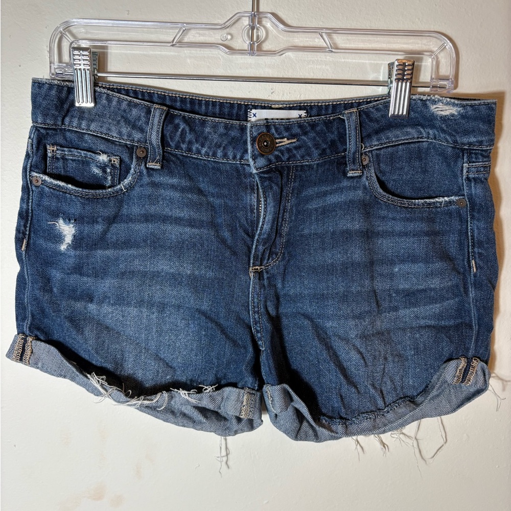 Paige Jimmy Jimmy Denim Shorts Cuffed Size 27
